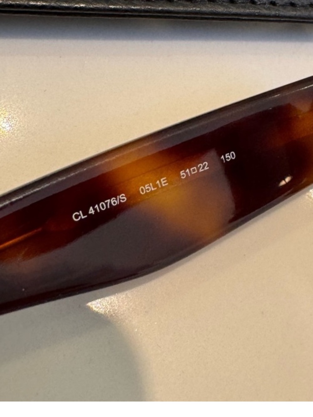 Celine Brown tortoise TILDA Wayfarer
Sunglasses CL41076/s - Picture 3 of 6